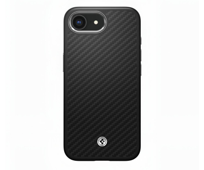 Etui do telefonów Spigen Enzo Aramid Mag Magsafe do iPhone 16E/17E Matte Black
